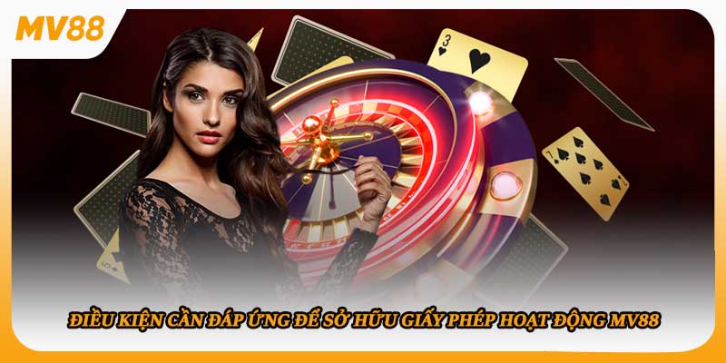 Điều kiện cần đáp ứng để sở hữu giấy phép hoạt động mv88